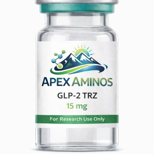 Vial image of GLP-2 TRZ vial size 15mg