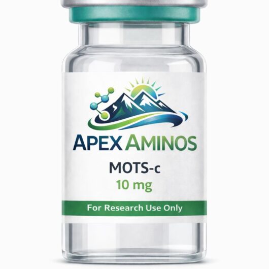 Vial of MOTS-c at vial size 10mg