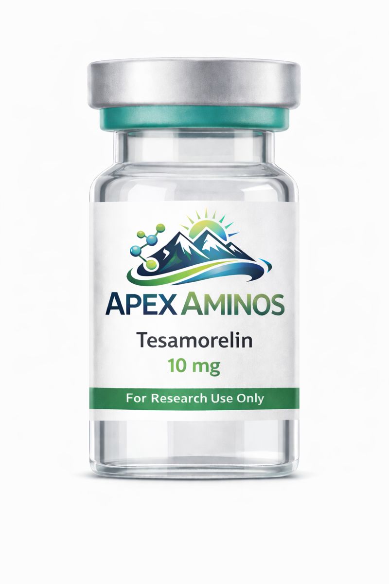 Vial of Tesamorelin at vial size 10mg