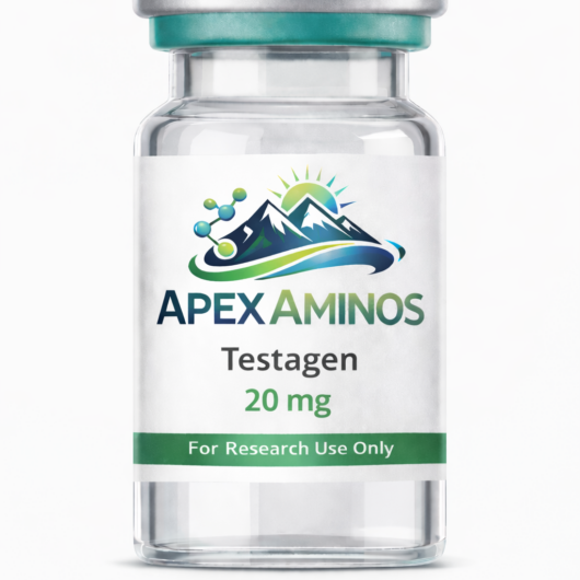 Vial for Testagen at vial size 20mg